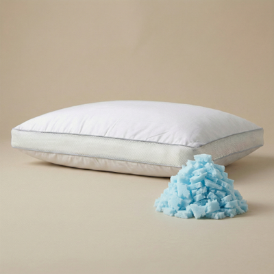 Hoofdkussen - 3D Air - Memory Foam - Voor Rug- & Buik- En Zijslaper - Microvezel - Anti-allergisch & Licht En Onderhoudsvriendelijk - Dekbed-Discounter.nl