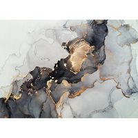 Inductiebeschermer - Abstract Marmer - 59x52 cm