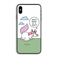 Unicorn: iPhone XS Max Biologisch afbreekbaar hoesje