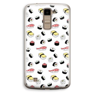 Sushi time: LG K10 (2016) Transparant Hoesje