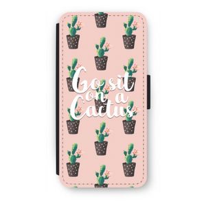 Cactus quote: iPhone SE 2020 Flip Hoesje