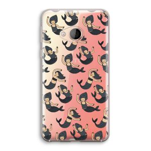 Zeemeermin: HTC U Play Transparant Hoesje