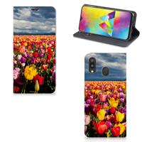 Samsung Galaxy M20 Smart Cover Tulpen