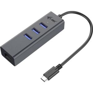 i-tec Netzwerkkarte Netwerkadapter 10 / 100 / 1000 MBit/s USB-C