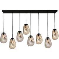 Masterlight HanglampLava 8x goud glas Ø 22,5cm - 2761-05-160-25-80260