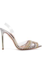 Aquazzura escarpins Gatsby 105 mm - Argent - thumbnail