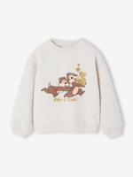Sweater Tic Tac meisje gemêleerd beige