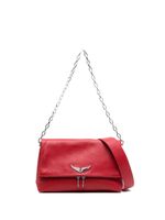 Zadig&Voltaire Rocky leather crossbody bag - Rouge