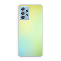 Minty mist pastel: Samsung Galaxy A73 Transparant Hoesje