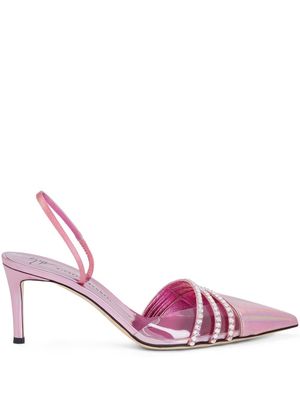 Giuseppe Zanotti escarpins Claralie 70 mm - Rose