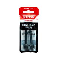 STANS Stan&apos;s tubeless universal+ valves - extra tall - black
