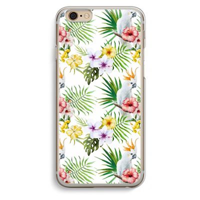 Gele kuif: iPhone 6 / 6S Transparant Hoesje