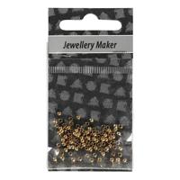 Creativ Company Knijpkralen verguld, 100st.