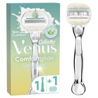 Gillette Gillette Venus Comfortglide Sensitive Platinum - Zacht & Glad Gillette Gillette Venus Comfortglide Sensitive Platinum - Zacht & Glad