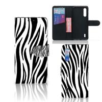 Xiaomi Mi 9 Lite | Telefoonhoesje | Met pasjeshouder | Zebra