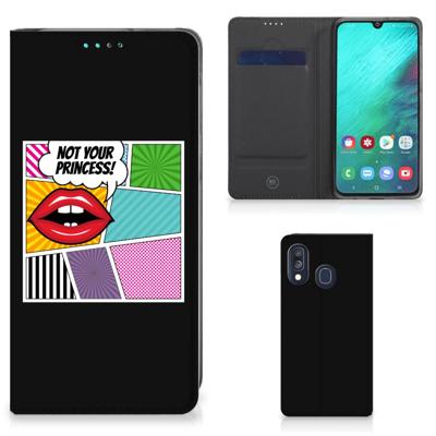 Samsung Galaxy A40 Hippe | Standcase | Popart Princess Samsung Galaxy A40 Hippe | Standcase | Popart Princess