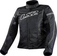 LS2 Jacket gate lady black dark gray xl