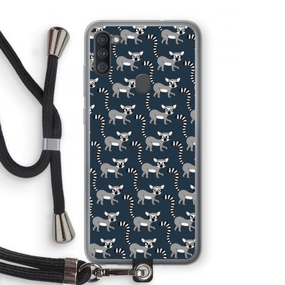 Makis: Samsung Galaxy A11 Transparant Hoesje met koord