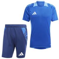 adidas Tiro 24 Competition Trainingsset Blauw Donkerblauw