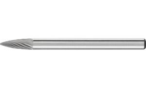 PFERD 21222553 Freesstift Spitsboog Lengte 37 mm Afmeting, Ø 3 mm Werklengte 7 mm Schachtdiameter 3 mm