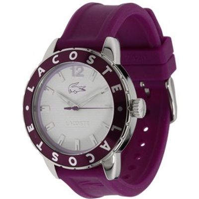 Lacoste horlogeband 2000661 / LC-54-3-27-2271 Rubber Paars 18mm