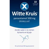 Paracetamol 500mg granulaat 10 Sachets