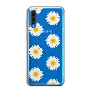 Margrietjes: Samsung Galaxy A50 Transparant Hoesje