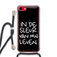 De Sleur: iPhone SE 2020 Transparant Hoesje met koord