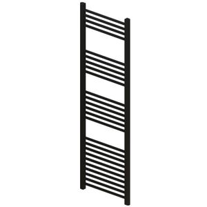 Radiator BWS Wingrave 160x50 cm Mat Zwart Zij-Onderaansluiting (794 Watt)