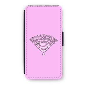 Home Is Where The Wifi Is: iPhone 8 Flip Hoesje