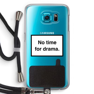 No drama: Samsung Galaxy S6 Transparant Hoesje met koord