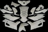 Plaatset 14-delig Edge voor Peugeot Speedfight 4 - glanzend wit