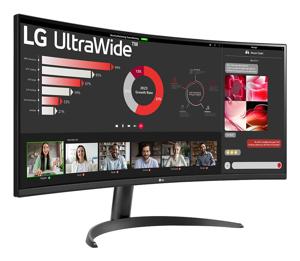 LG 34WR50QK-B computer monitor 86,4 cm (34") 3440 x 1440 Pixels Wide Quad HD Zwart