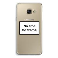 No drama: Samsung Galaxy A3 (2016) Transparant Hoesje