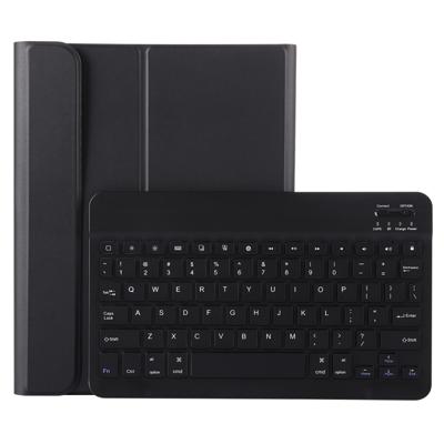 A11B Bluetooth 3 0 ultra-dunne ABS afneembare Bluetooth toetsenbord lederen case voor iPad Pro 11 inch (2018) met pen slot & Holder (zwart)