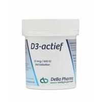 DeBa Pharma D3-actif 600 IU 240 Tabletten - thumbnail
