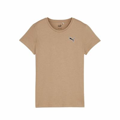 Dames-T-Shirt met Korte Mouwen Puma Better Essentials Beige - Maat: S