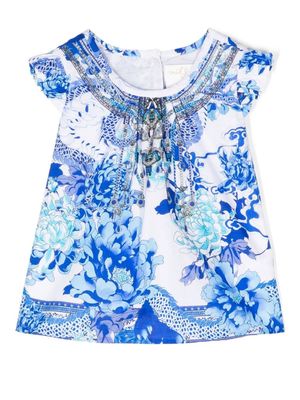 Camilla robe Heart Of A Dragon - Bleu