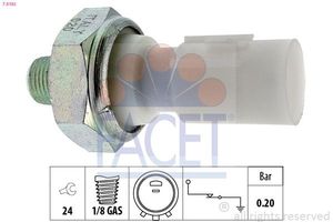 Oliedruksensor 70182