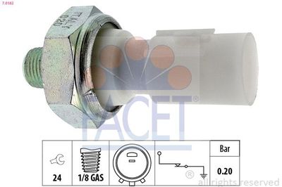 Oliedruksensor 70182