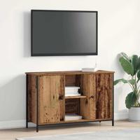 TV-kast Oud hout 101 x 35 x 65 cm Bewerkt hout