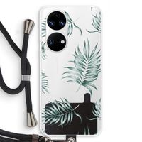 Simple leaves: Huawei P50 Transparant Hoesje met koord