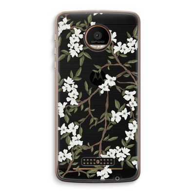 Blossoming spring: Motorola Moto Z Force Transparant Hoesje