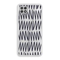 Marrakech Zigzag: Samsung Galaxy A22 4G Transparant Hoesje