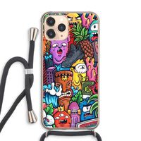 Vexx Mixtape: iPhone 11 Pro Max Transparant Hoesje met koord