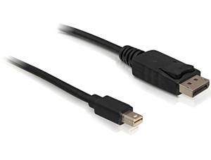 Delock 82699 Kabel Mini DisplayPort 1.2 male > DisplayPort male 4K 60 Hz 3,0 m