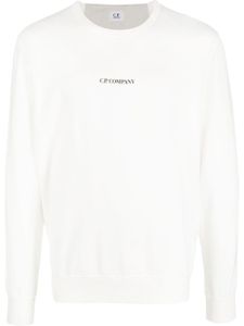 C.P. Company sweat à logo imprimé - Blanc