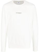 C.P. Company sweat à logo imprimé - Blanc - thumbnail