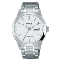 Lorus RXN25DX5 Horloge staal zilverkleurig-wit 40 mm