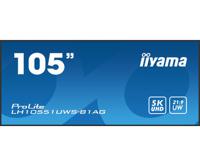 Iiyama ProLite LH10551UWS-B1AG Digital Signage display Energielabel: G (A - G) 266.7 cm (105 inch) 5120 x 2160 Pixel 24/7 Anti-burn-in-functie, Media - thumbnail